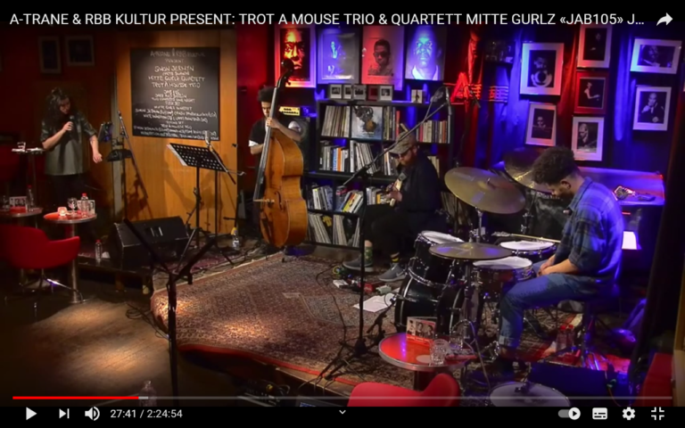 A-TRANE & RBB KULTUR: TROT A MOUSE TRIO & QUARTETT MITTE GURLZ «JAB105»