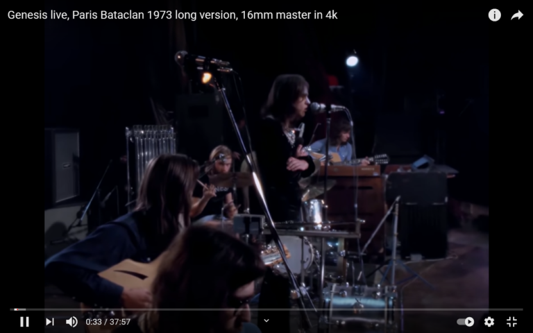 Videotipp: Genesis Live 1973!