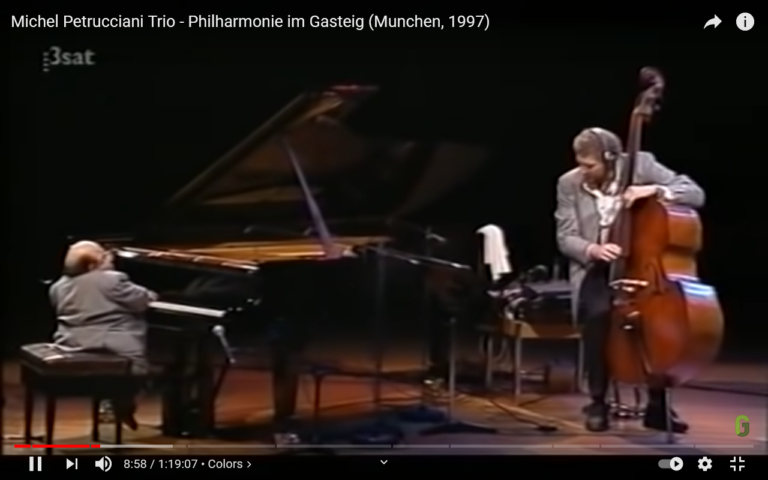 Michel Petrucciani Trio live in München – mit Miroslav Vitous und Steve Gadd