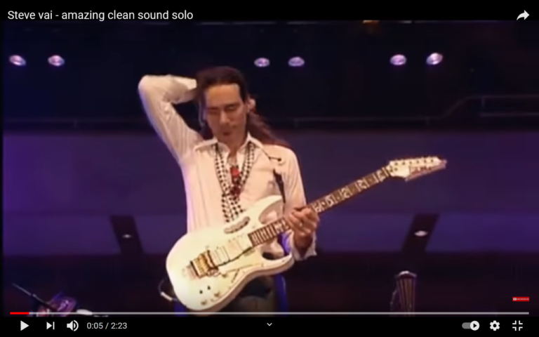 Montag..Stress…ENTSPANNUNG…Mit Steve Vai!