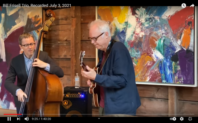 Das „Bill Frisell Trio“ live am 03.07.2021