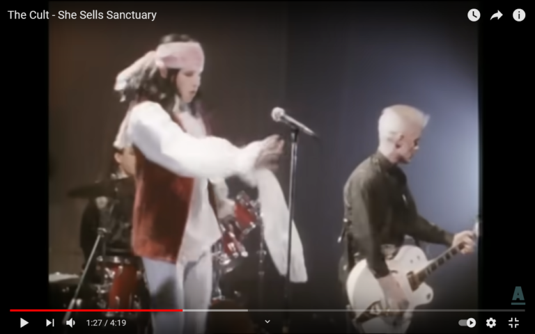 Montag…ist Kult…The Cult: She Sells sanctuary!