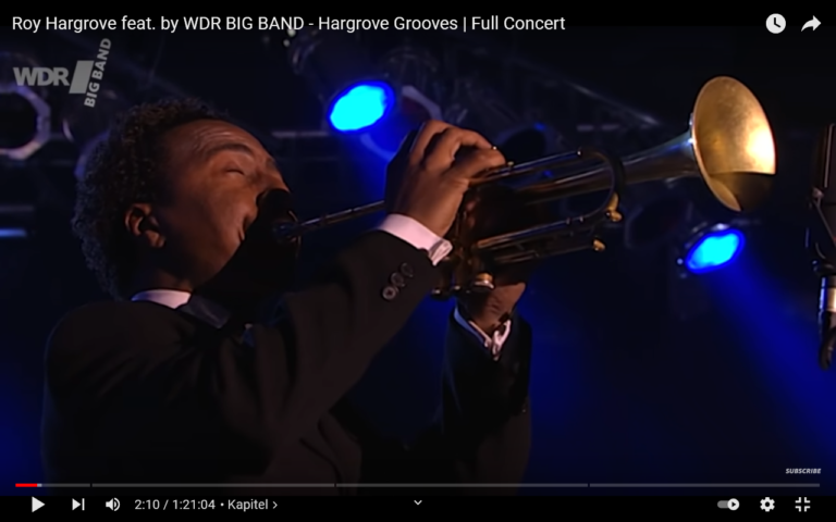 In Erinnerung an Roy Hargrove