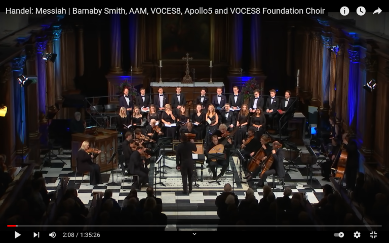 Musik zum 1. Advent: G.F. Händel: Messiah