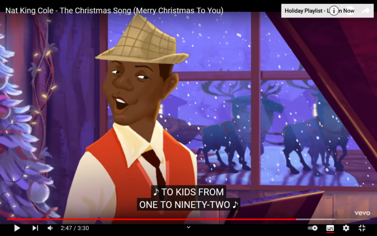 Musik zum 4. Advent…Nat King Cole!