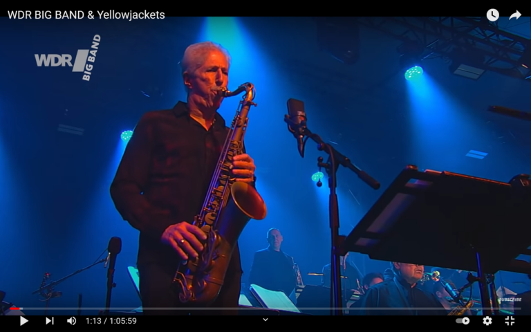 Montag…Fusion und Jazz vom Feinsten! Die Yellowjackets und die WDR Bigband