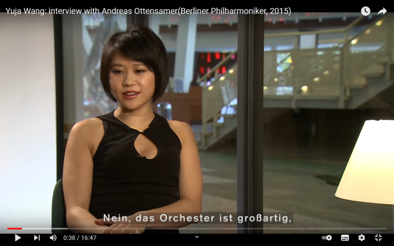 Tipp: Yuja Wang heute auf 3 SAT