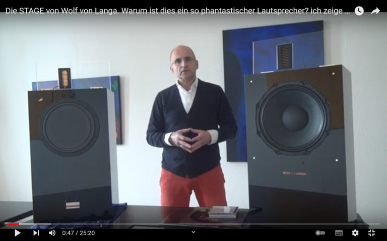 Neues Testvideo ist online: Die Wolf von Langa STAGE Lautsprecher!