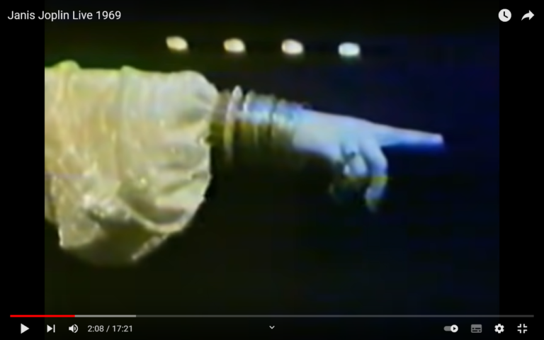 Die einzigartige Janis Joplin in Concert, 1969