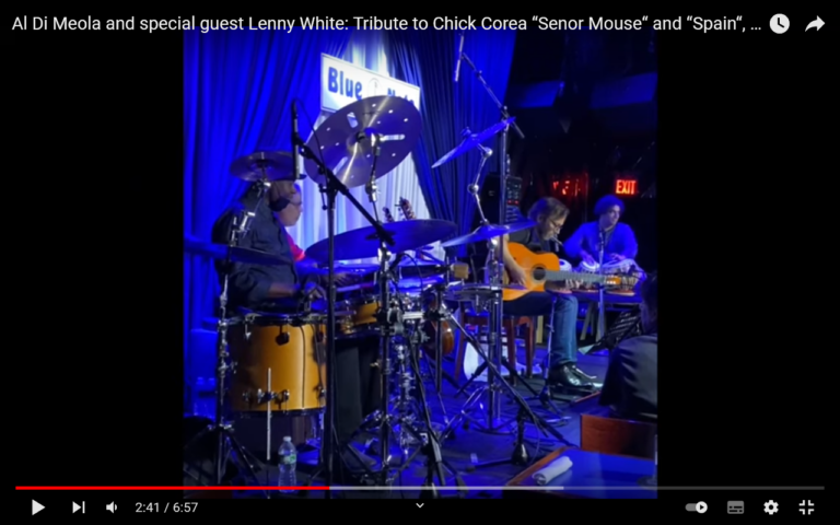 Al Di Meola mit Lenny White