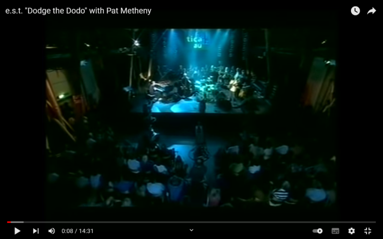 Montag…die Woche wird gut: e.s.t. mit Pat Metheny