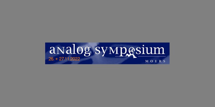 Analog Symposium in Moers am 26. und 27.11.2022