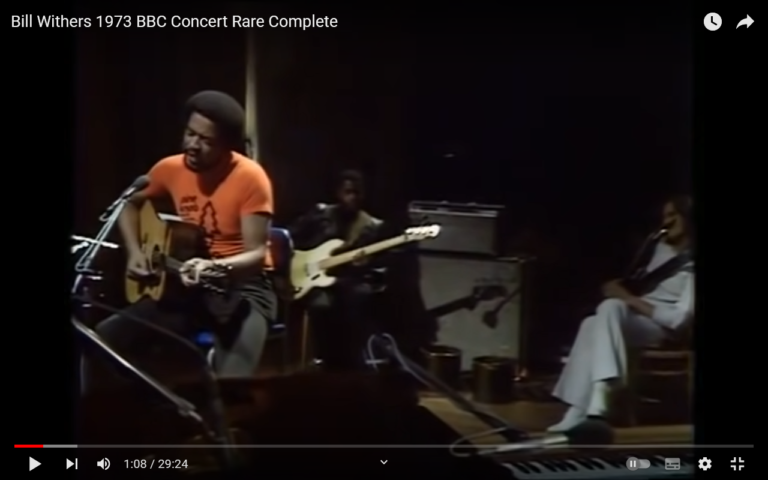Bill Withers in Concert 1973