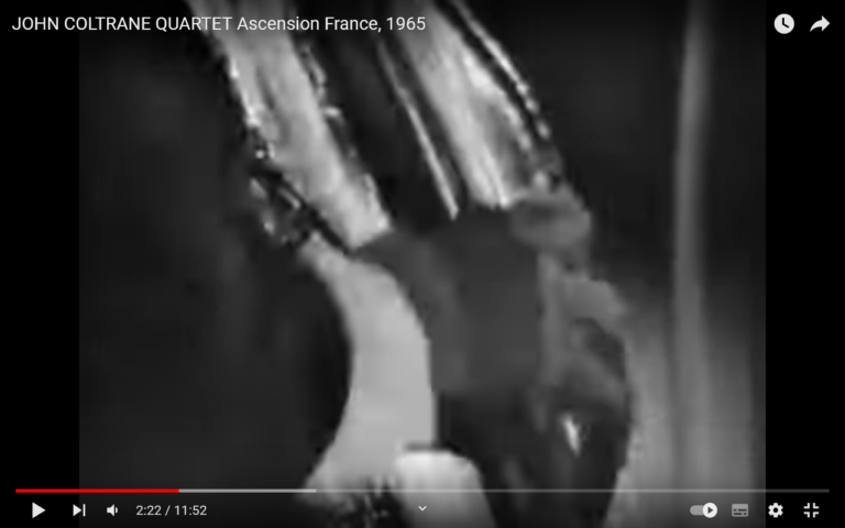 John Coltrane zeigte schon 1965, wohin sich der Jazz und die gesamte Pop- und Rockmusik hin entwickeln wird…