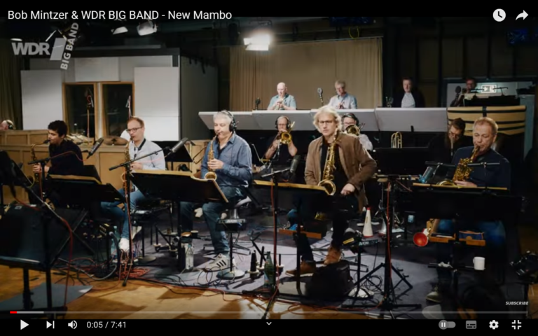 Bob Mintzer mit der phantastischen WDR Big Band!