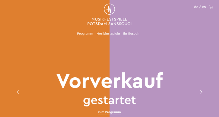 Musikfestspiele Potsdam-Sanssouci haben ihr Programm vom 9. bis 25. Juni bekanntgegeben