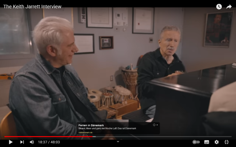 Sehr gutes Interview mit Keith Jarrett