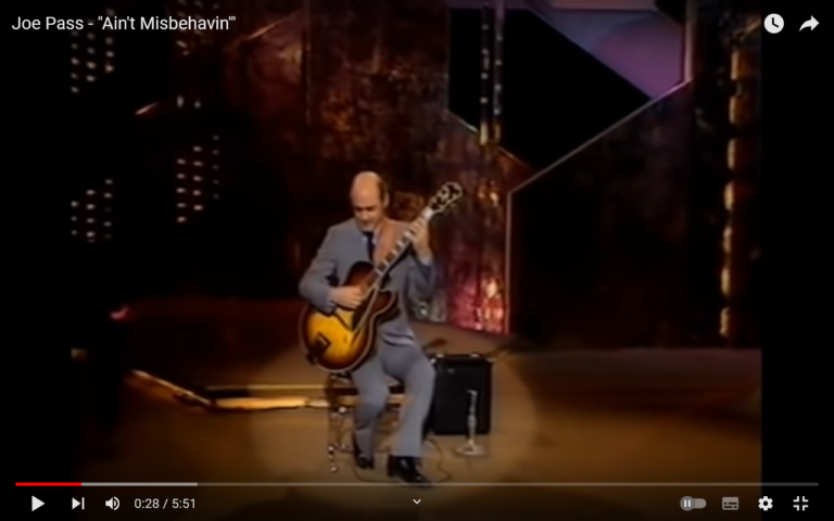 Montag…mit ein wenig Joe Pass kann die Woche ruhig kommen