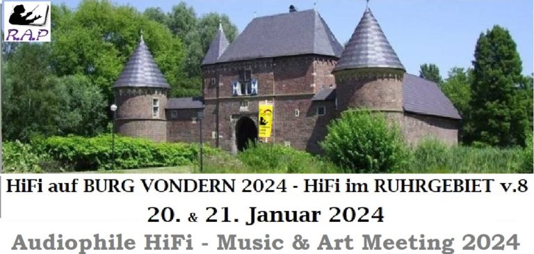 HiFi auf Burg Vondern am 20.01 und 21.01.24