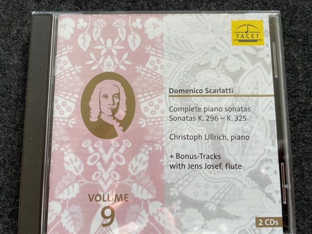 Mein Hörtipp: Christoph Ullrich – Domenico Scarlatti Piano Sonatas K. 296 – 325