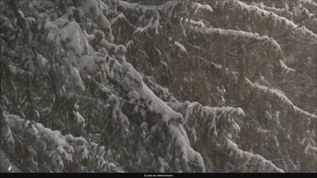 Montag – Der erste Schnee wird bald kommen