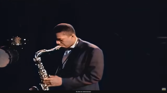 John Coltrane live in Düsseldorf 1960!
